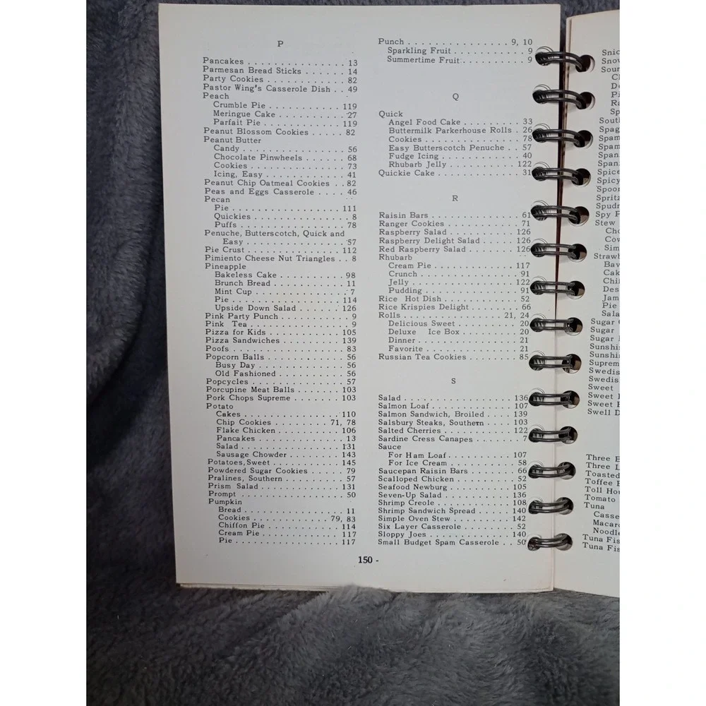 Fjeldberg Lutheran Church Cookbook 1965 Huxley, Iowa Spiral Vintage Recipe Local